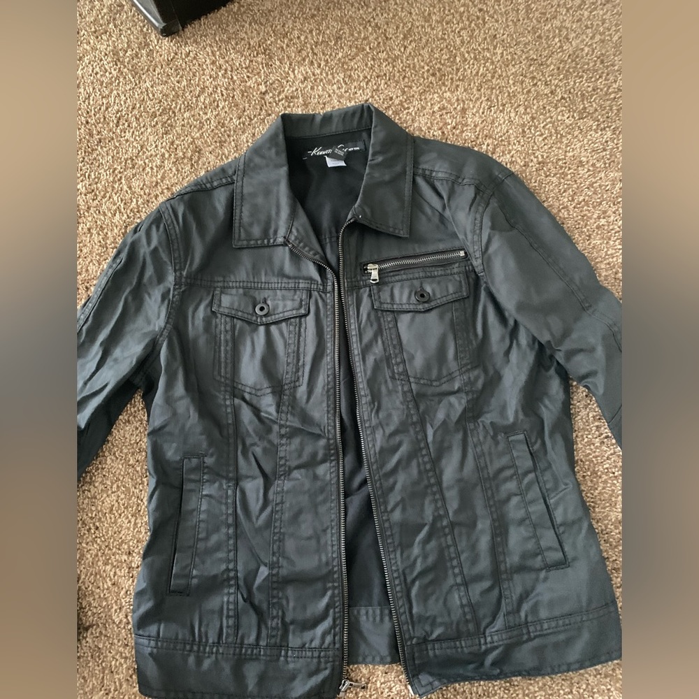 Kenneth Cole Medium Lightweight Trucker Jacket
